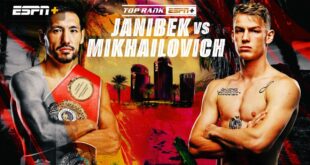 Alimkhanuly vs. Mikhailovich 7/13/24 July 13th 2024