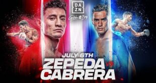 Zepeda Vs Cabrera 7/6/2024