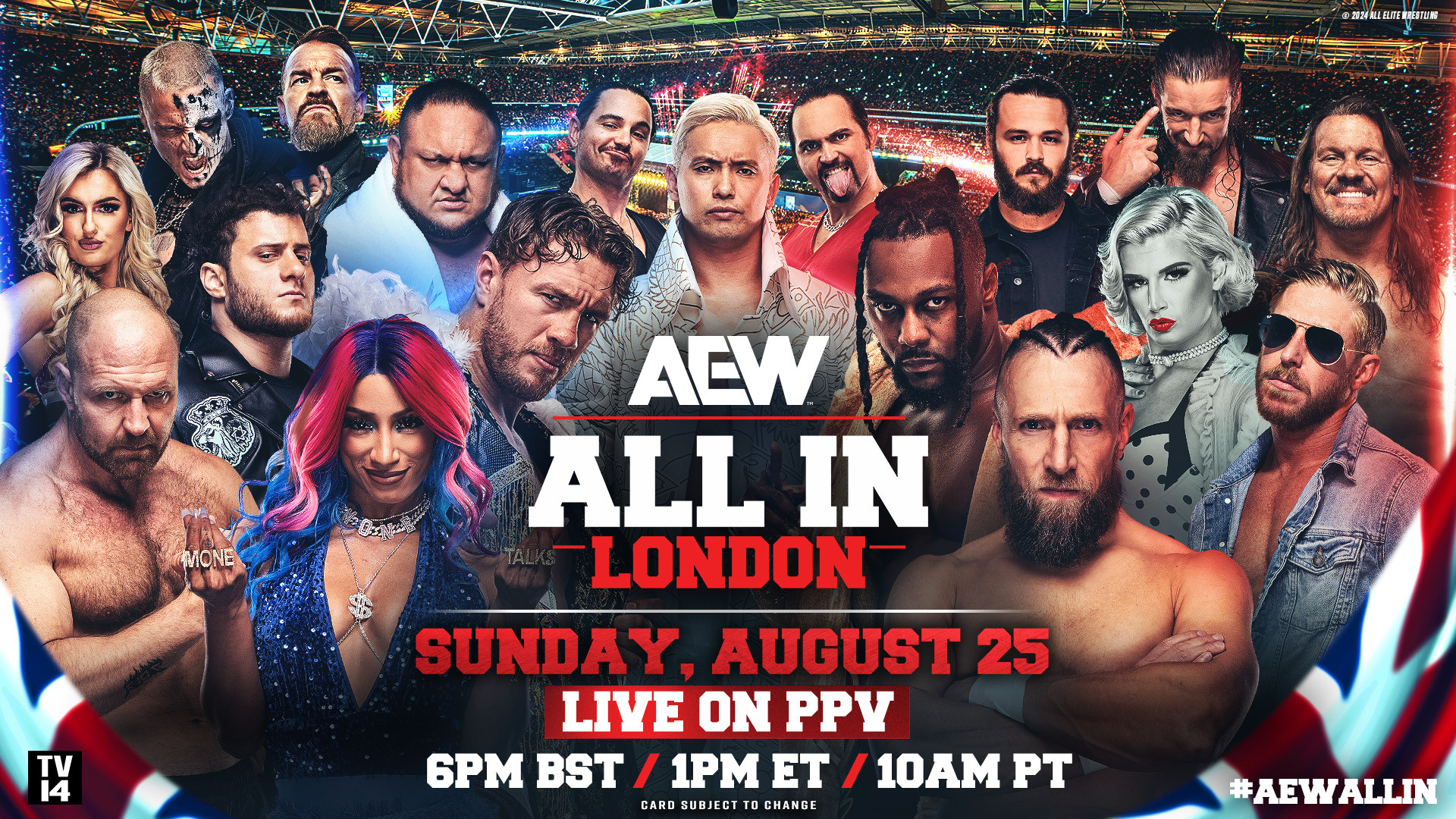 AEW AllIn 2024 PPV Live 8/25/24 August 25th 2024