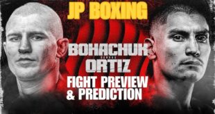 Ortiz Jr vs Bohachuk 8/10/24 8th August 2024